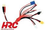 HRC9123B3 Ladekabel Multi 6-Fach EC5/XT90/TRX..
